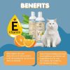 Dog Whitening Shampoo for Dogs with White Light Colored Hair Coat Fur White Haired Pets Shampoo for Itching Dry Sensitive Skin. Non Toxic Formula