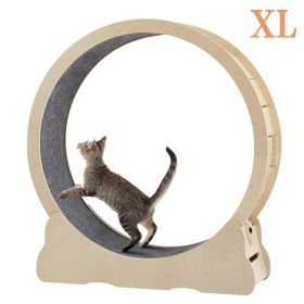 Cat Exercise Wheels - Indoor Cat Treadmill (Option: XL)